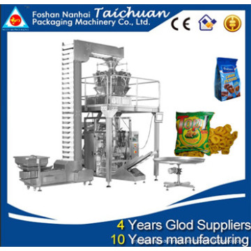 TAI-CHUAN machine d'emballage alimentaire gonflé (machine à envelopper du riz soufflé)